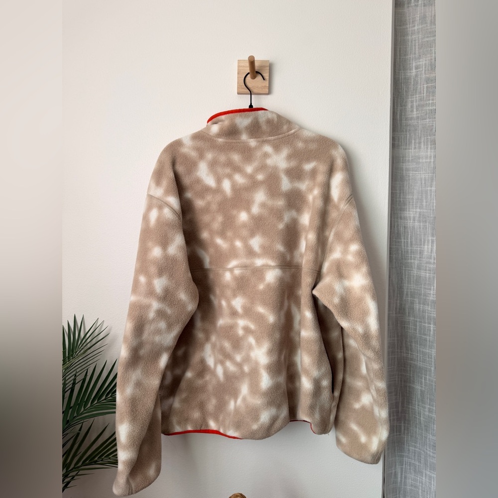L.L. Bean Tan and Red Men's Sweater - Picture 2 of 5